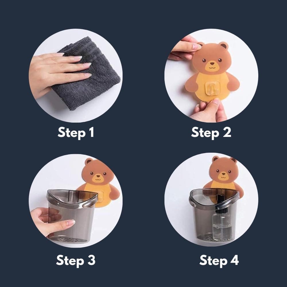 Teddy Bear Toothbrush Holders