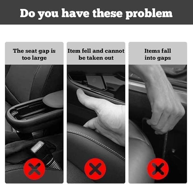 Car Seat Gap Filler Organizer 2