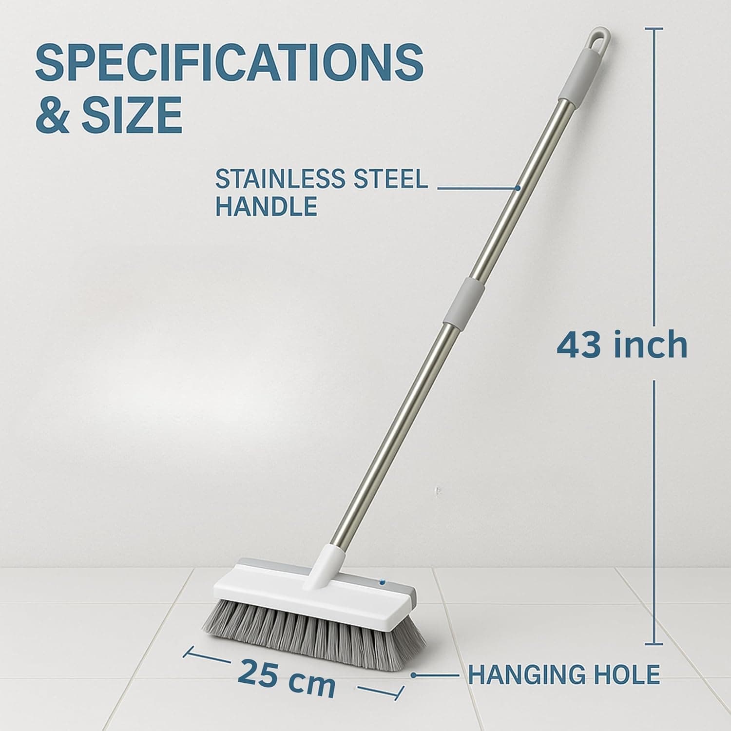 2 In 1 Bathroom Cleaning Brush