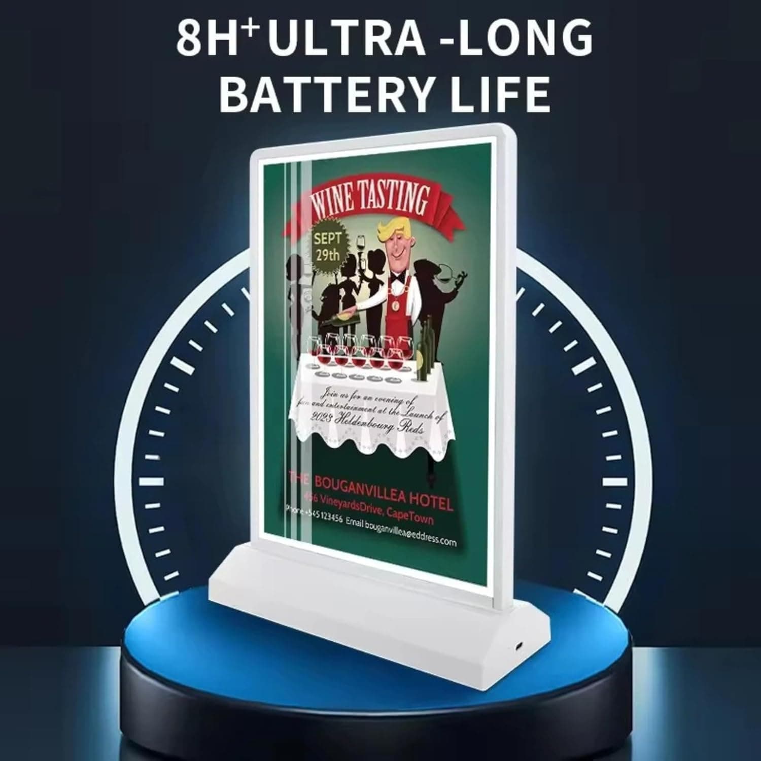 Digital A4 Rechargeable Led