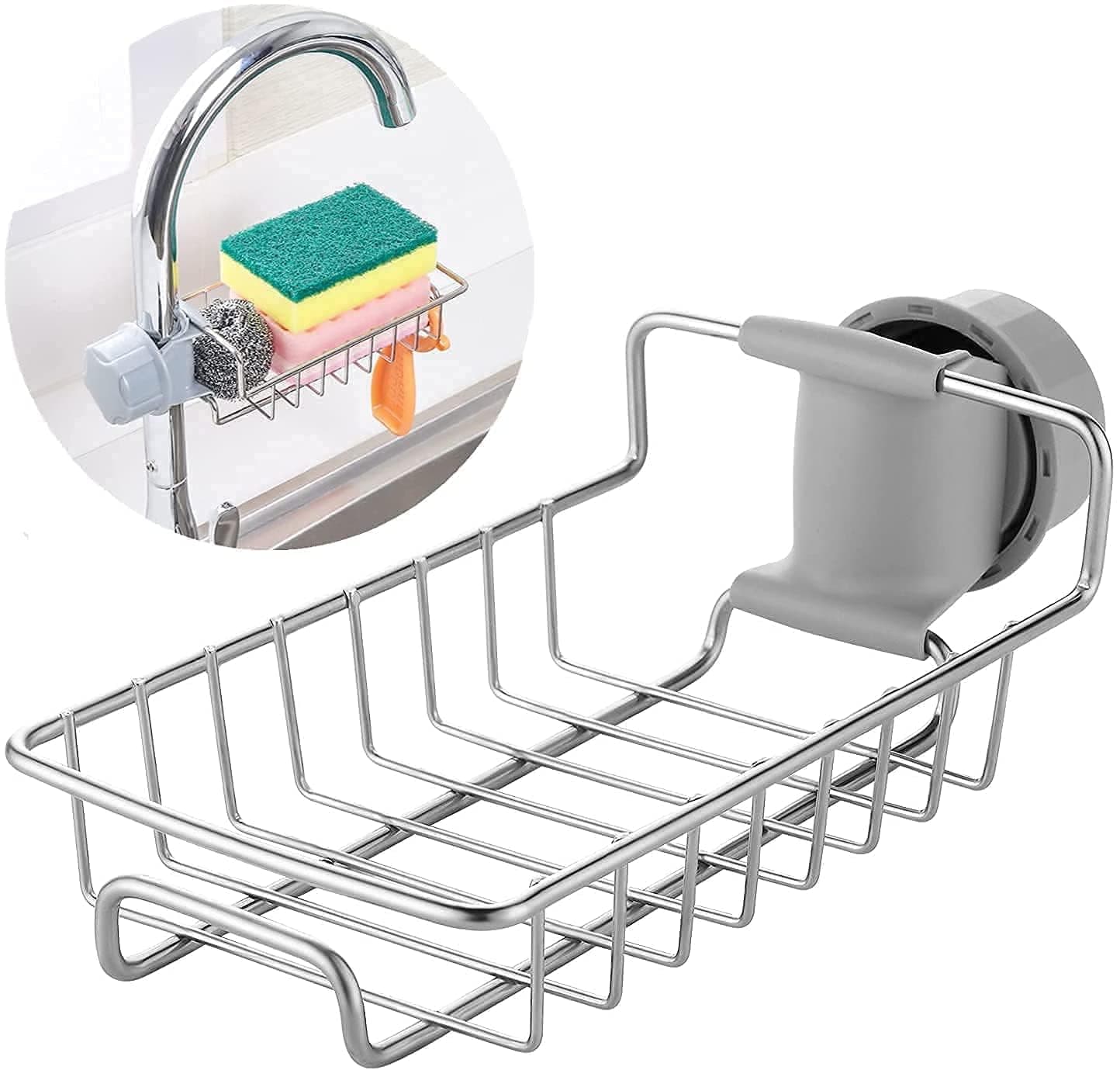 Kitchen Sink Faucet Sponge Holder