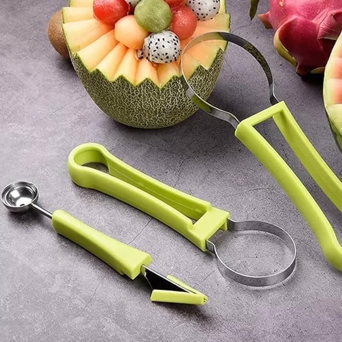 4-in-1 Melon Baller Scoop Set