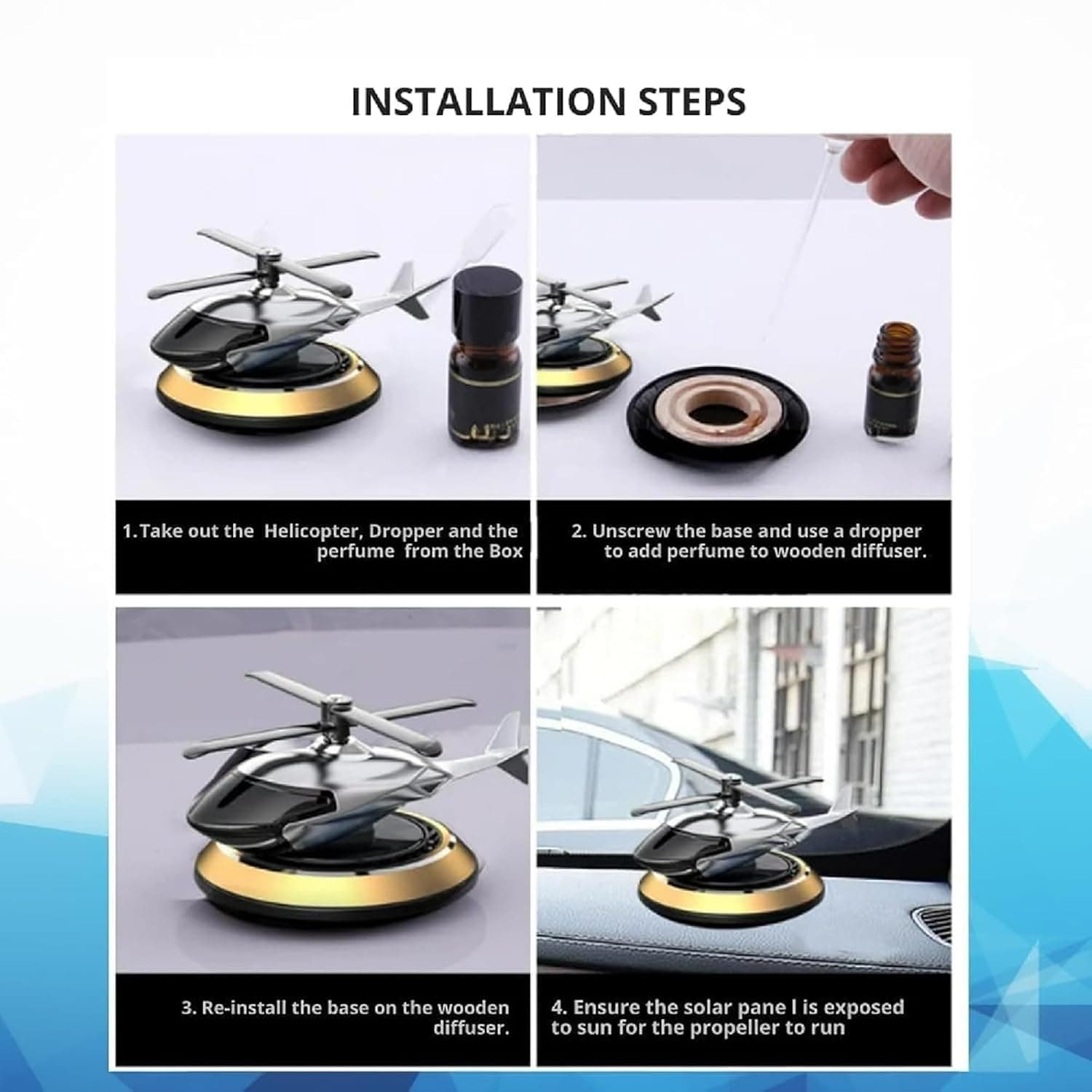 Helicopter Car Air Freshener