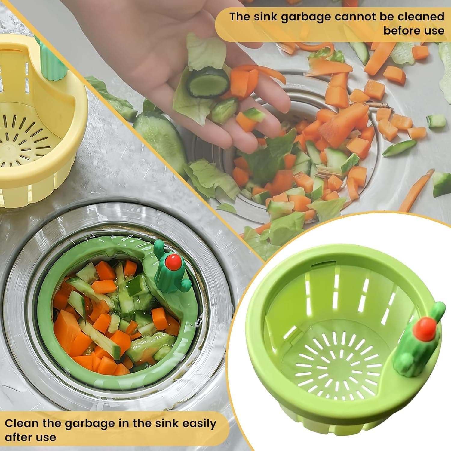 Cactus Kitchen Sink Drain Strainer
